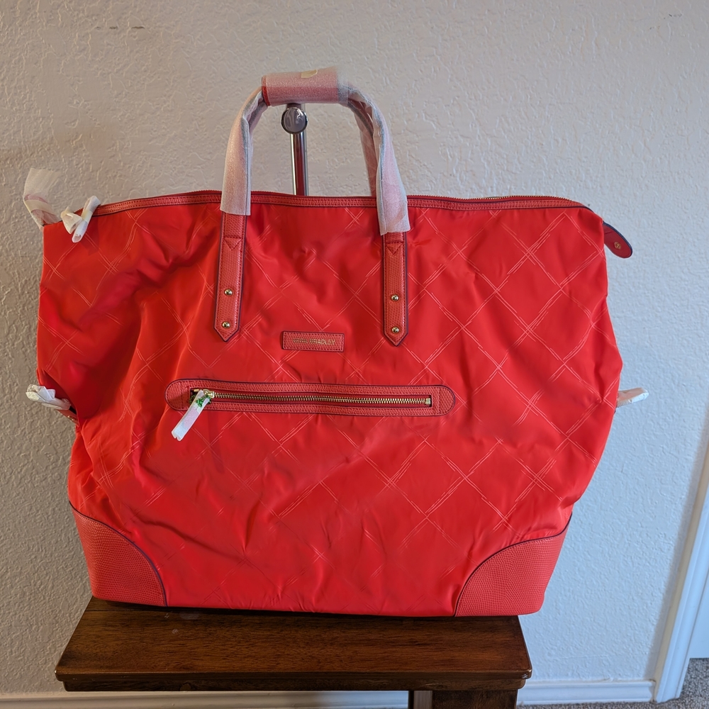 Vera Bradley Preppy Poly Travel Duffle Large